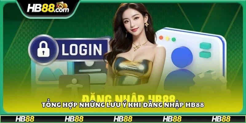 Tổng hợp những lưu ý khi đăng nhập HB88