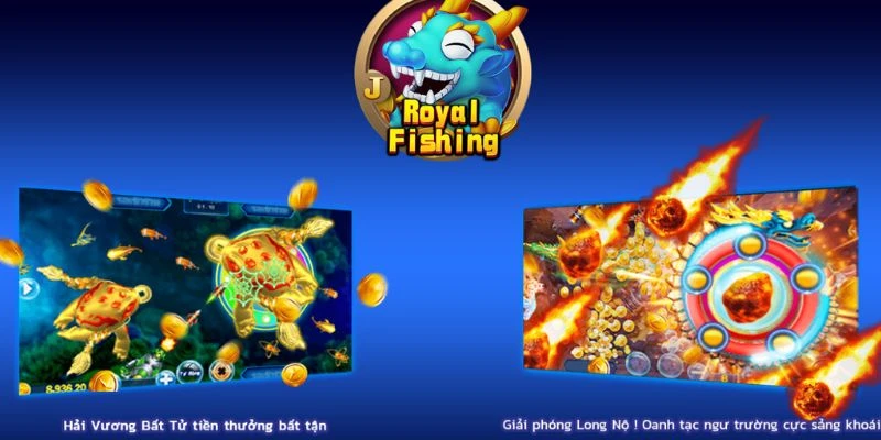 Khám phá các loại súng trong game bắn cá hoàng gia