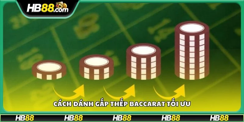 Cách đánh gấp thếp Baccarat tối ưu