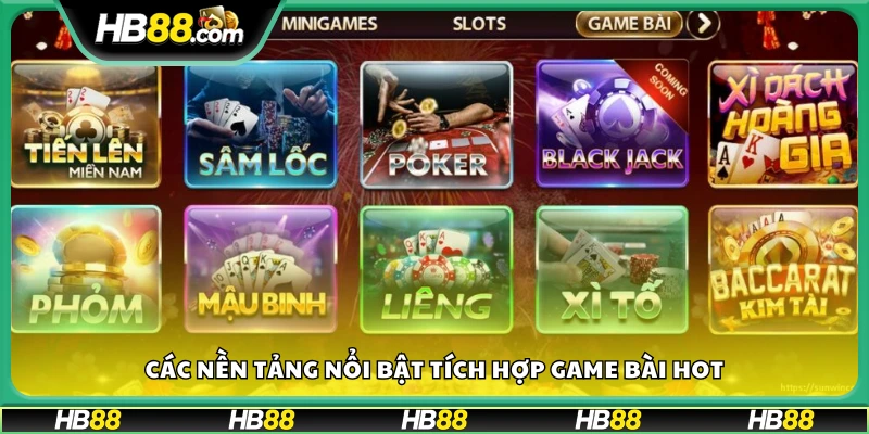 Nền tảng nào đang có nhiều game bài hấp dẫn nhất?